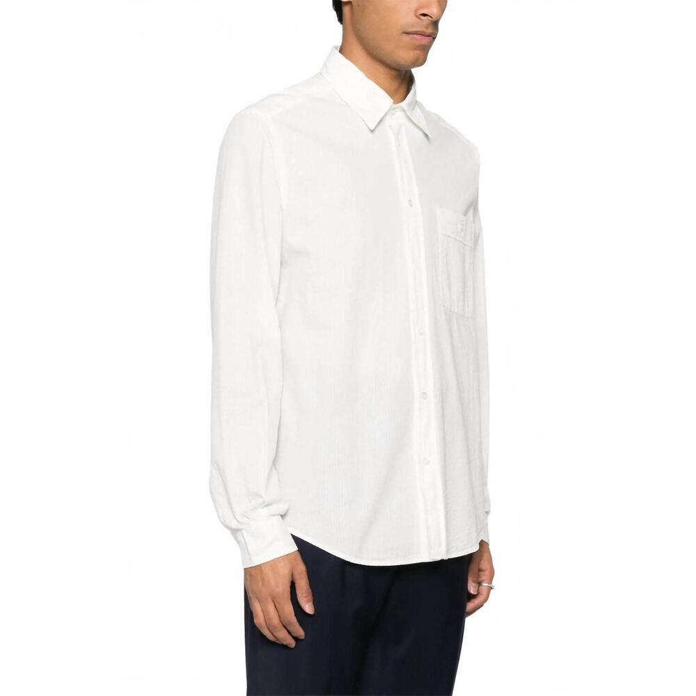 NEW BARENA VENEZIA faziol lassa shirt in bianco